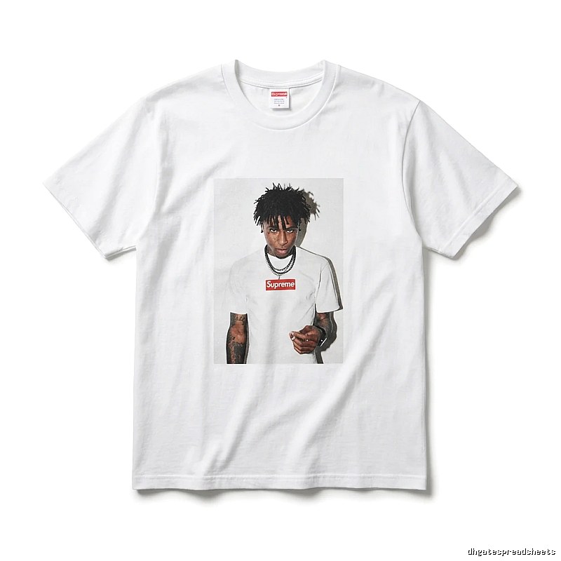 Supreme Portrait Style White T-shirt