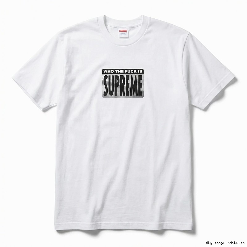 Supreme trendy and cool style white T-shirt
