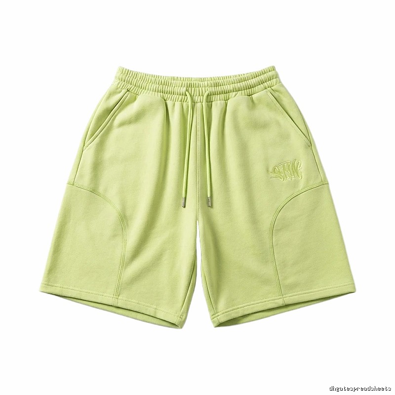 SynaWorld casual light green shorts