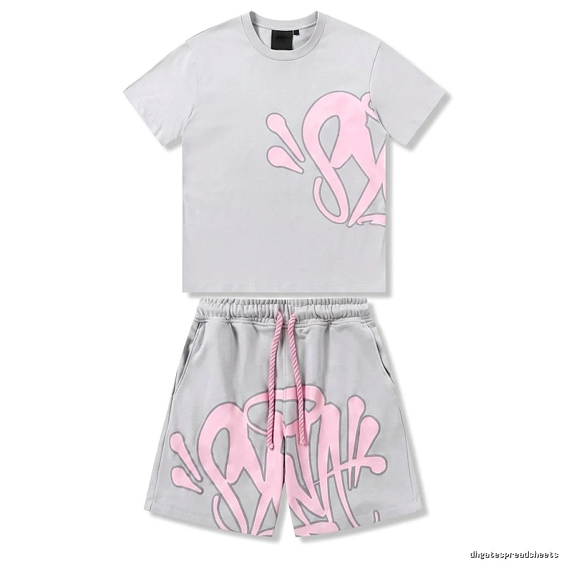 SynaWorld Graffiti Style Gray-Pink Set