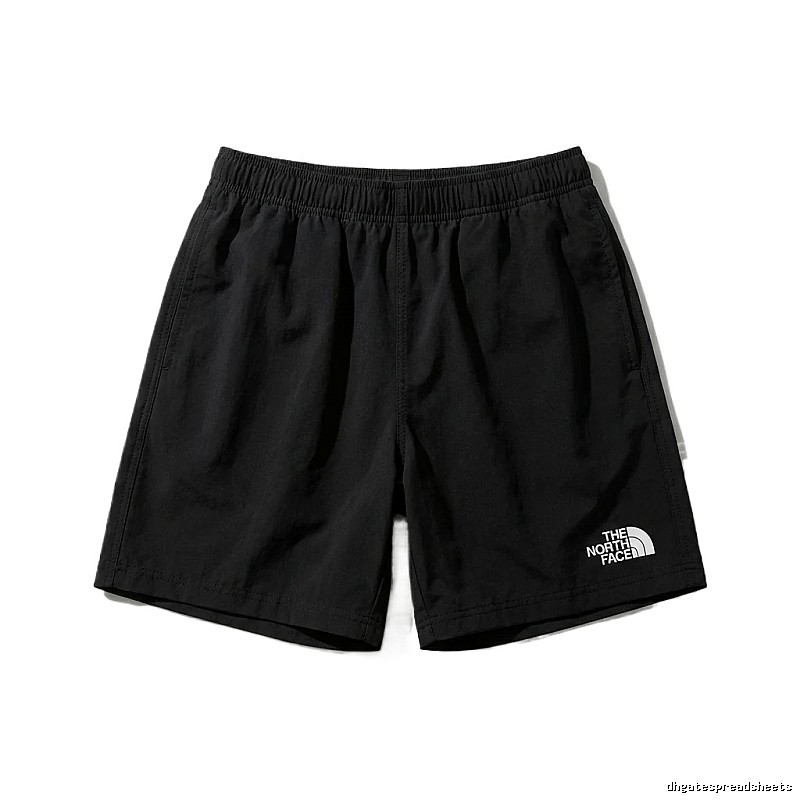 The North Face minimalist style black shorts