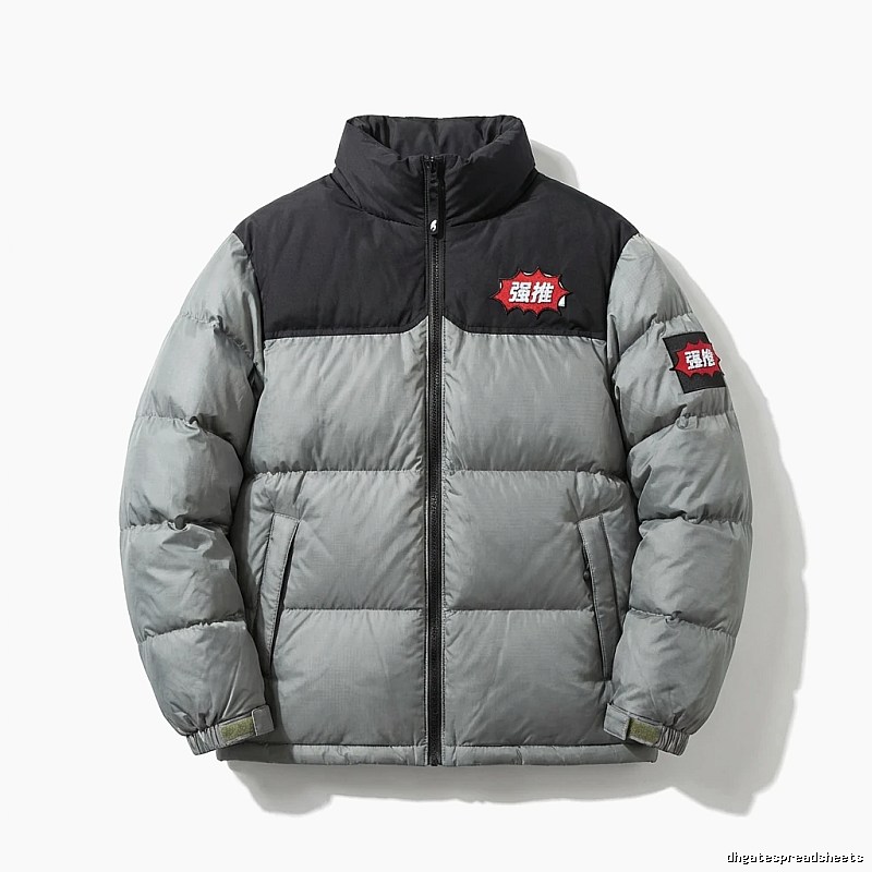 The North Face's strongly recommended Wind Grey Black down jacket