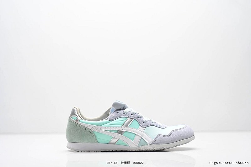 Tiger of Onitsuka retro light blue sports shoes