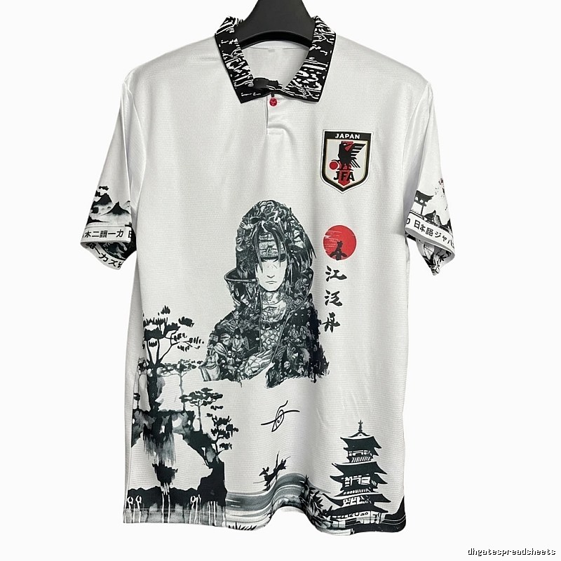 Tokyo Ghoul Black and White Polo Shirt in Japanese Style