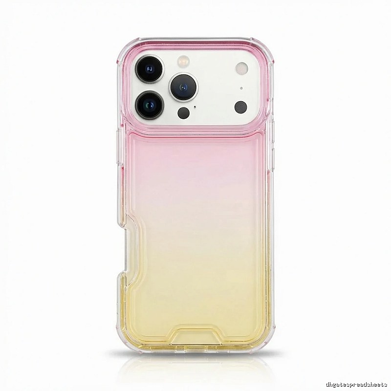 Transparent Gradient Style iPhone Case