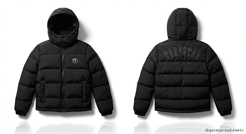 Trapstar Black Trendy and Cool Down Jacket