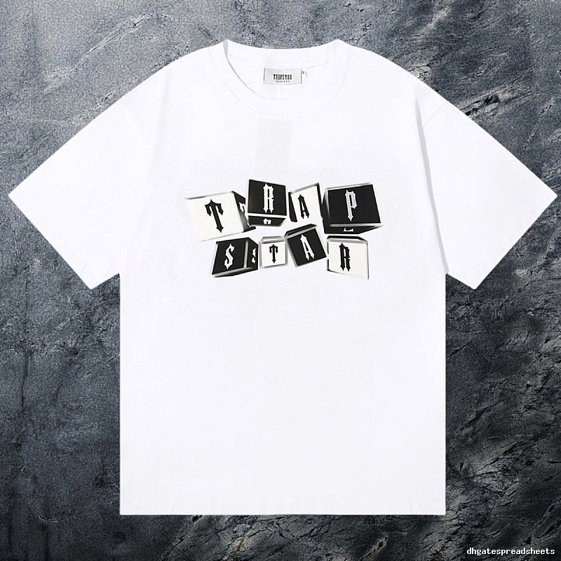 Trapstar Easy Match Keys graphic T-shirt Black White Key for Leisure Wear