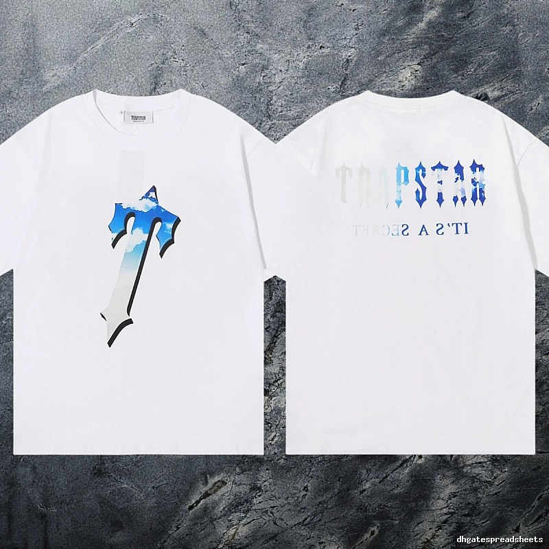 Trapstar Monogram Keys graphic T-shirt Black White Key for Casual Outfits
