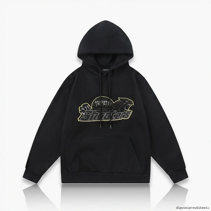 Trapstar Print Trendy and Cool Black Sweatshirt