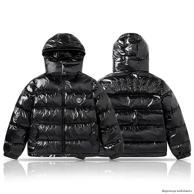 Trapstar Trendy Glossy Black Down Jacket