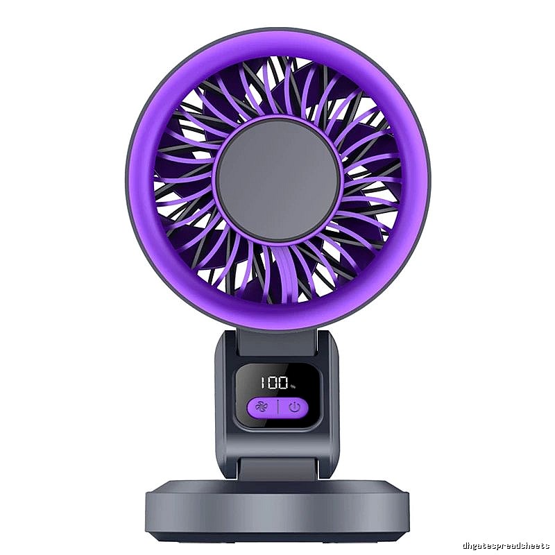 Travel Cooling Desktop Cooling Fan Gray Standard Airflow