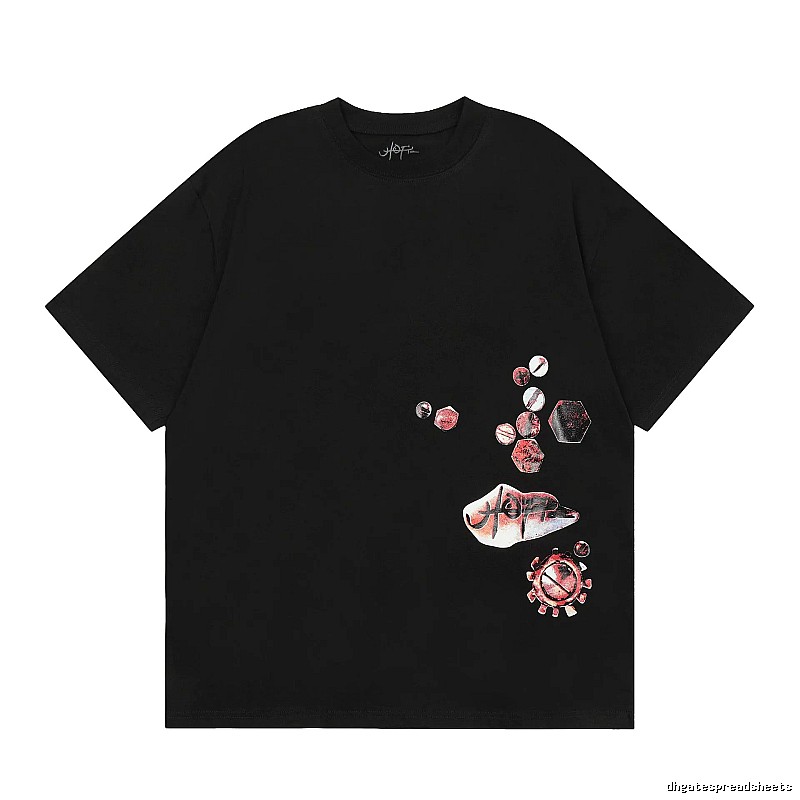 Travis Scott Streetwear Graphic T-shirt Brown Travis Scott with Practical Shape