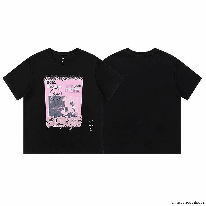 Travis Scott Travel Graphic T-shirt Brown Travis Scott with Modern Look