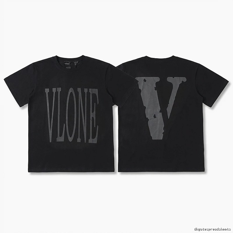 Vlone minimalist style black T-shirt