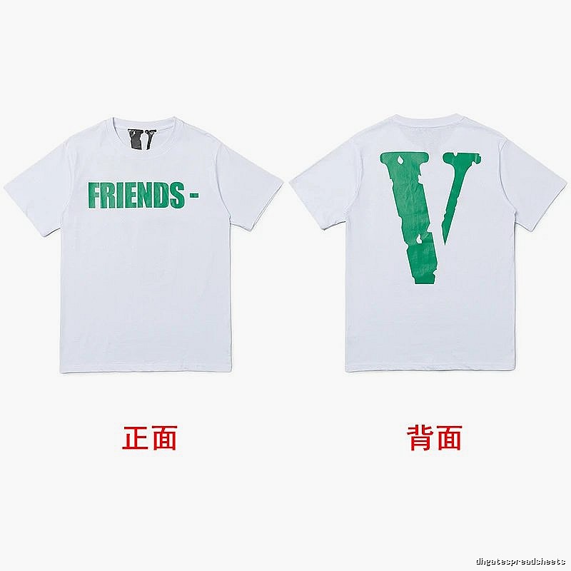 Vlone Statement Logo T-shirt Black Purple Vlone for Easy Pairing