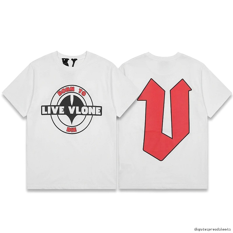 Vlone Trend Brand White T-shirt