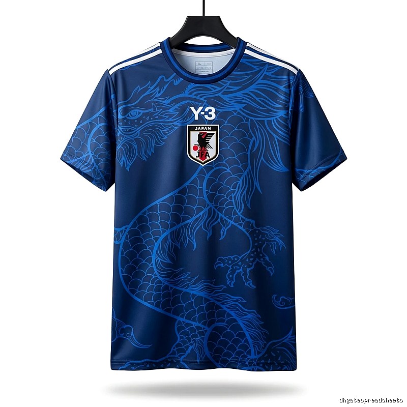 Y - 3 Tokyo Ghoul Series Deep Blue T - Shirt