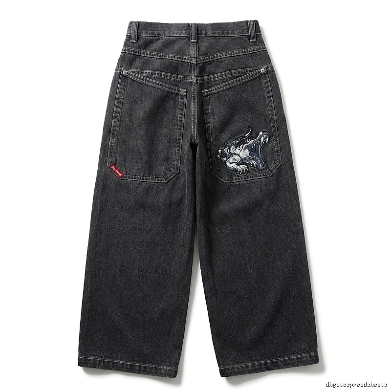 Y2K dark style jeans