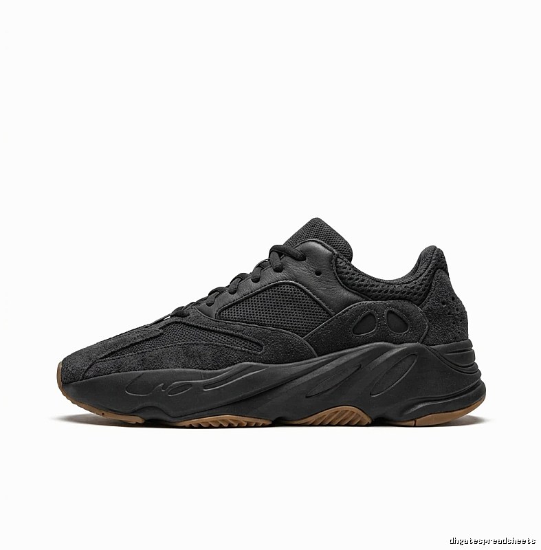 Yeezy 700 retro style black-brown shoes