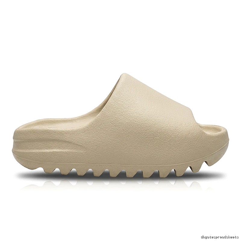 Yeezy matte beige-brown slippers