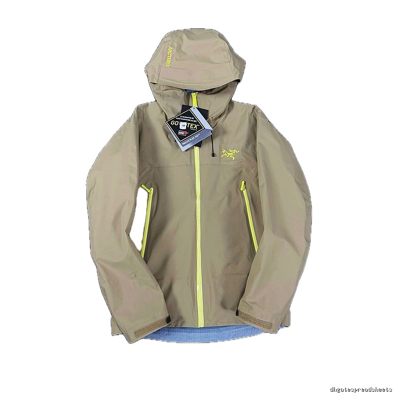 Arc’teryx Taupe Green Hardshell Jacket