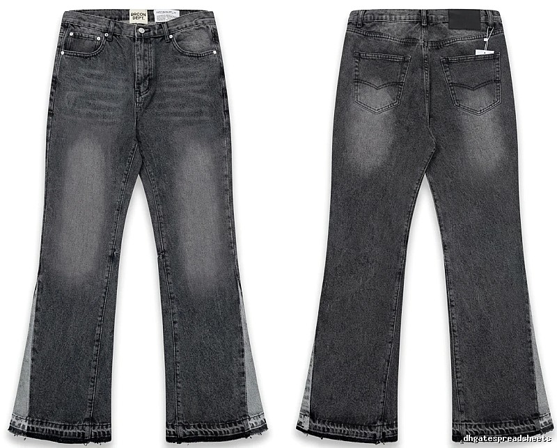 Gallery Dept. Ripped Retro Style Grey Pants