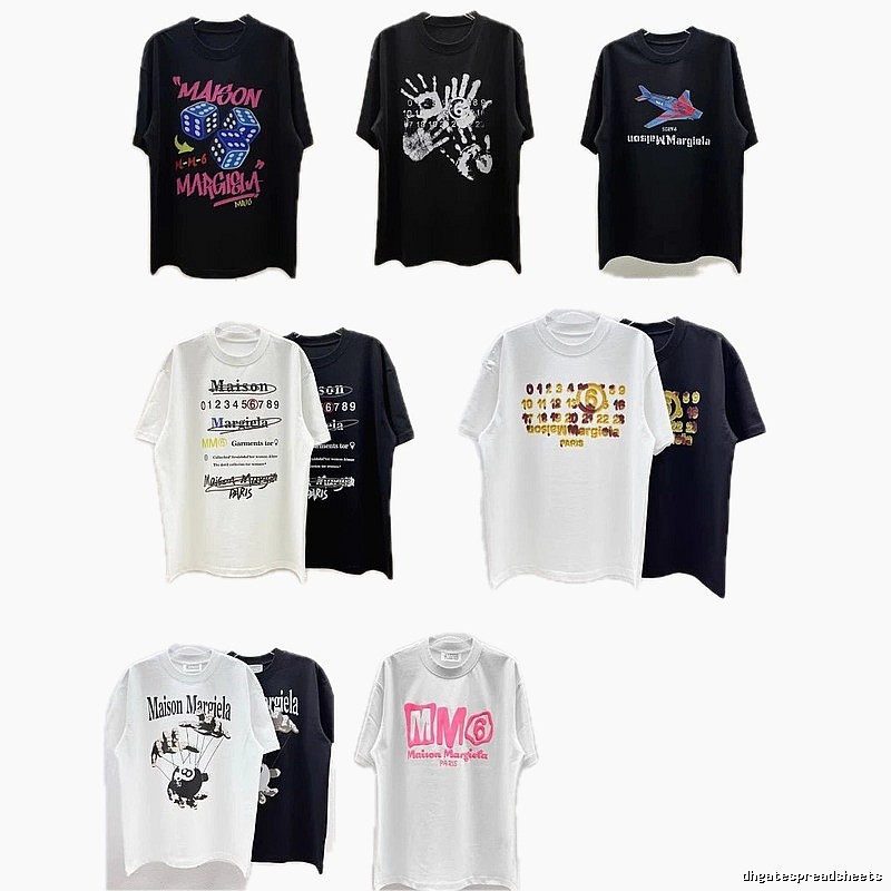 Maison Margiela MM6 Street Style Multi-color T-Shirt