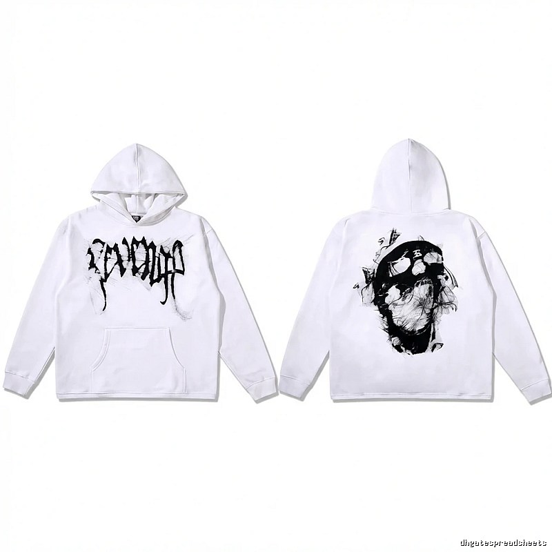 Revenge dark - style white hoodie
