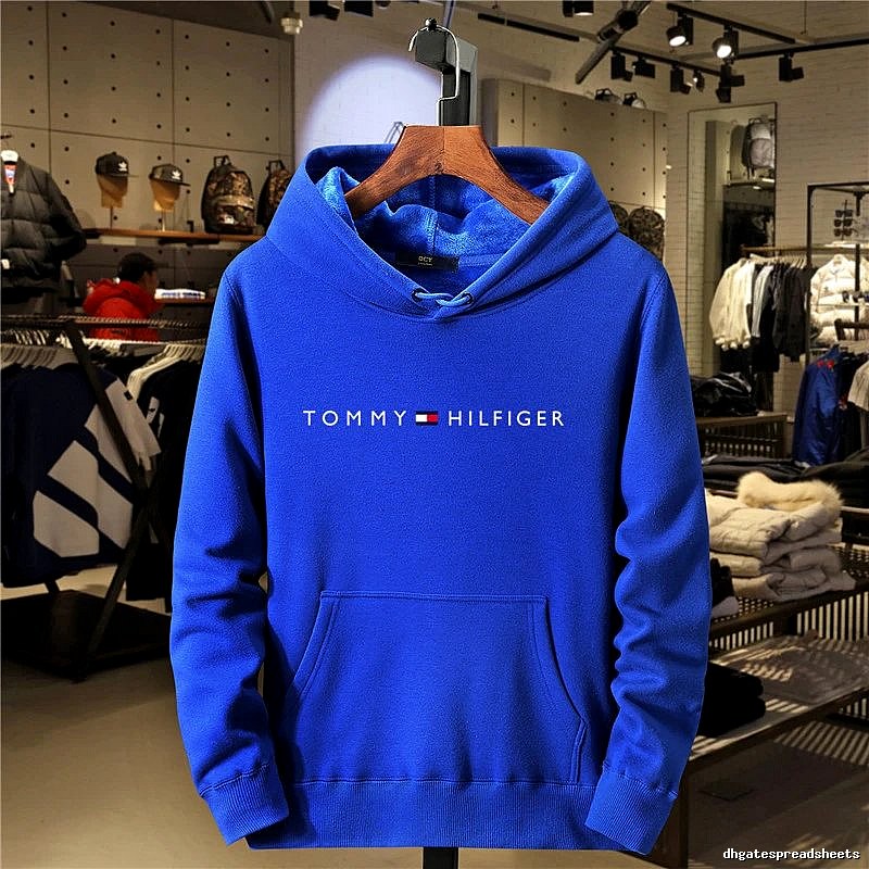 Tommy Hilfiger Royal Blue Logo Hoodie Gift Ready