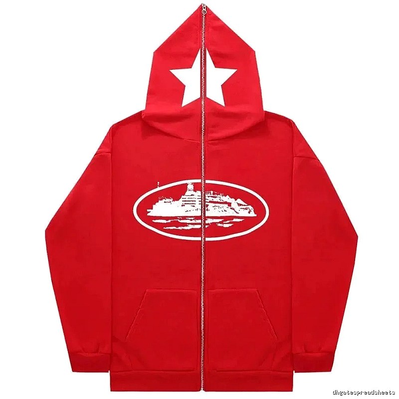 Trapstar Relaxed Graphic zip hoodie Black Zip Pink with Designer-Inspired Detail